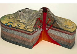 盾状火山模型