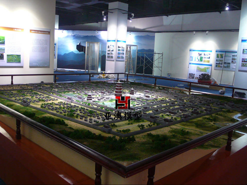 隋唐城遗址模型