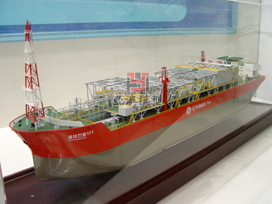 海洋石油船舶模型