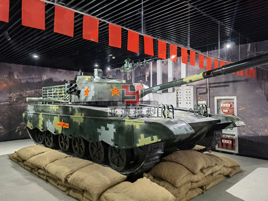 河北园博会--坦克体验模型