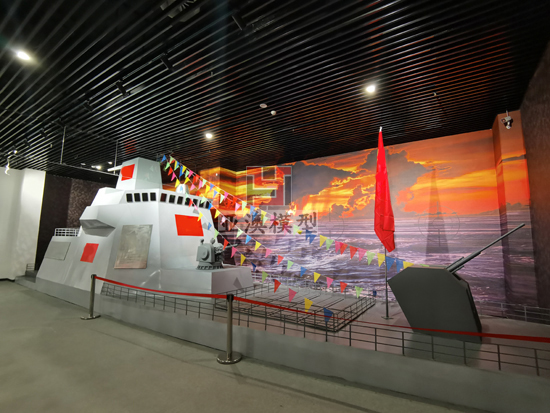 河北园博会--战舰体验模型